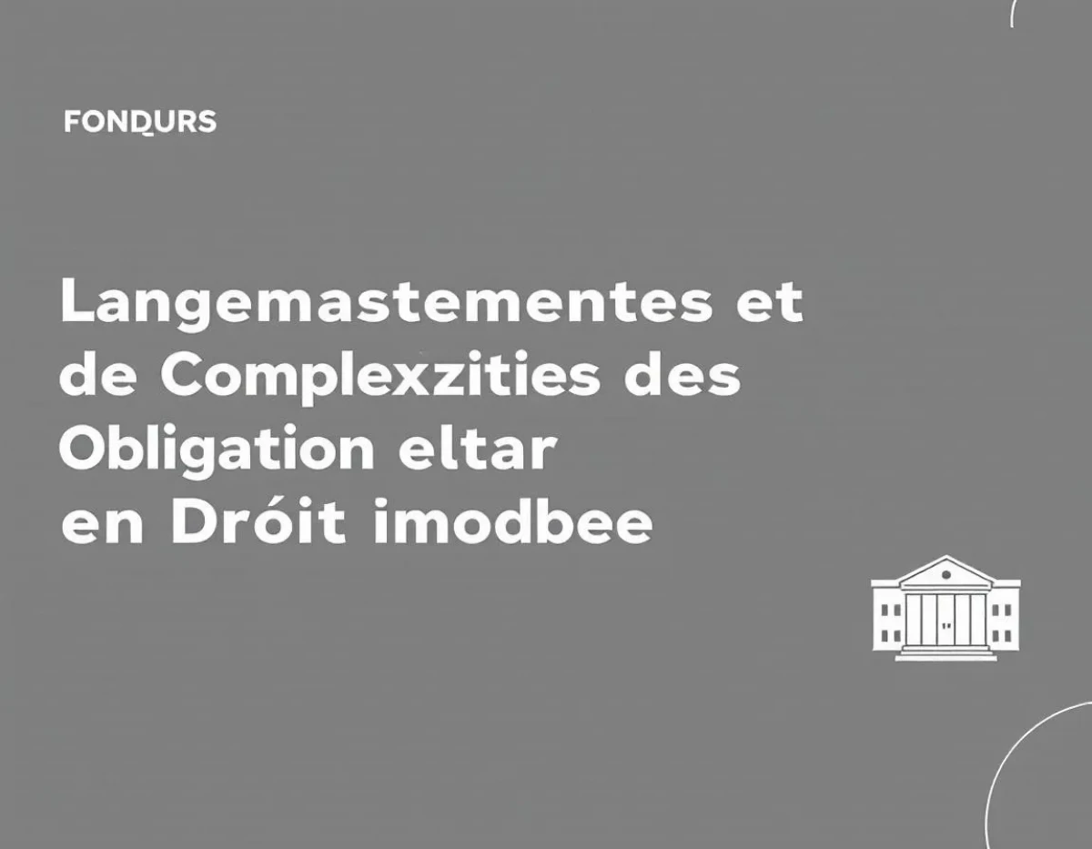 Les Fondements et Complexités des Obligations Légales en Droit Immobilier