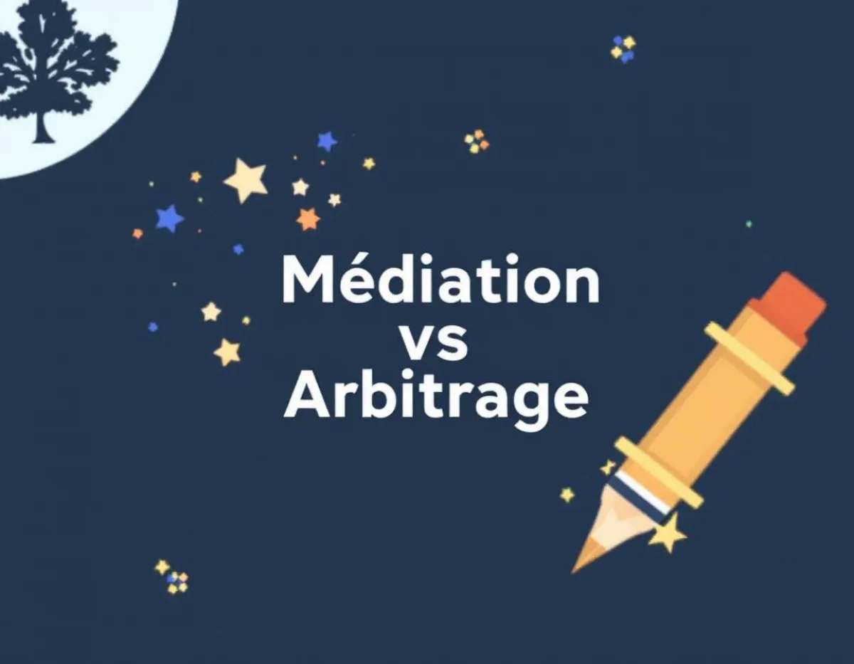 Résoudre les Litiges: Médiation vs Arbitrage
